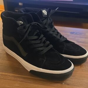 Vans Men's Black High-Top Sneakers